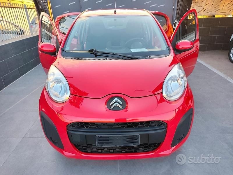 Usata Citroën C1 68 CV (50 kW) 2013 Rosso Utilitaria