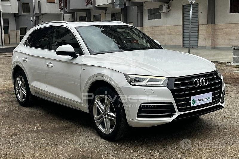 Used Audi Q5 S-line plus 190 HP (139 kW) 2018 White SUV