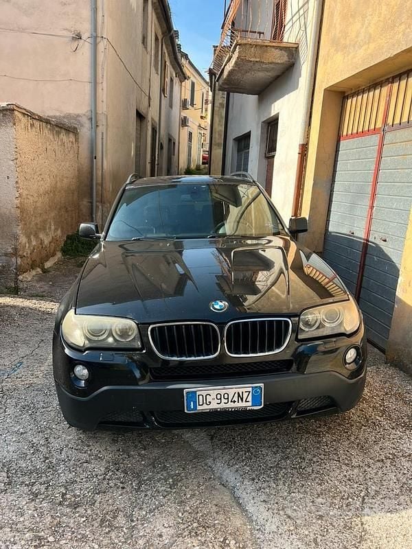 Usata BMW X3 150 CV (110 kW) 2007 Nero SUV
