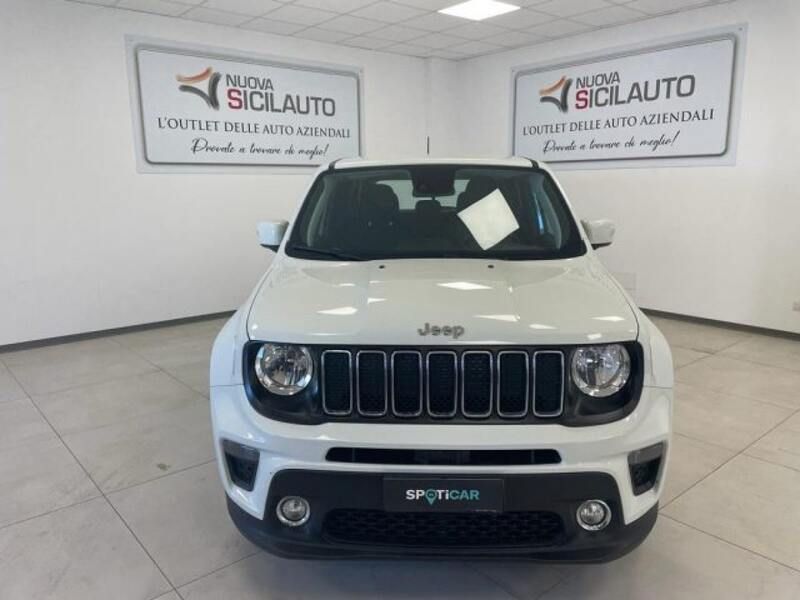 Usata Jeep Renegade Longitude 120 CV (88 kW) 2020 Bianco pastello SUV