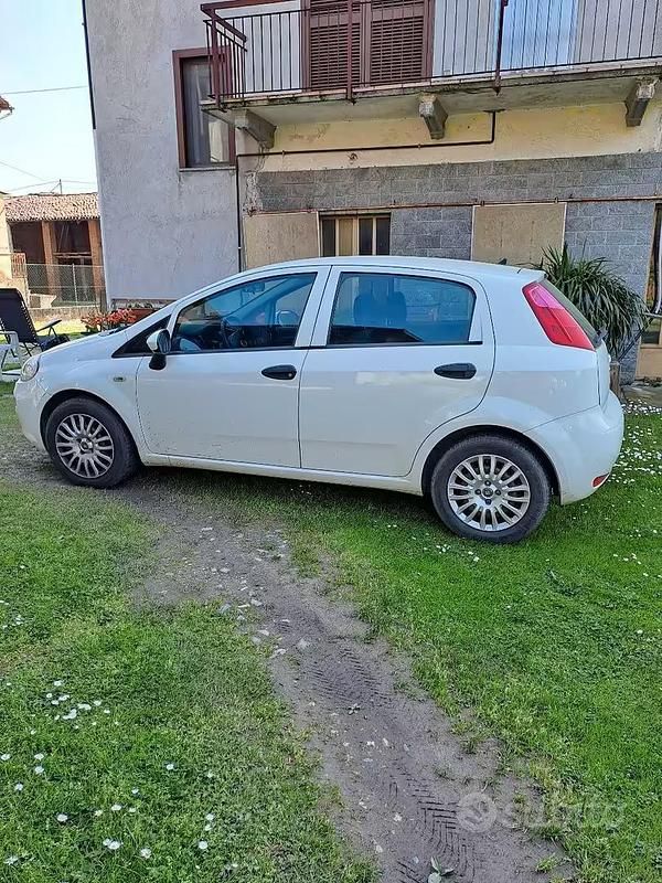 Usata Fiat Punto 75 CV (55 kW) 2015 Bianco Utilitaria