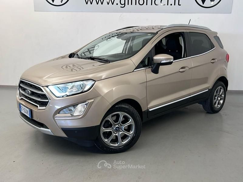 Usata Ford Ecosport Titanium 101 CV (74 kW) 2019 Beige SUV