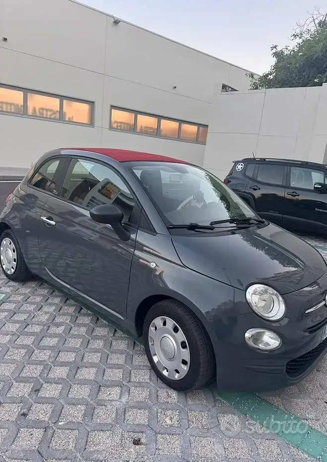 Usata Fiat 500 69 CV (50 kW) 2022 Grigio Berlina