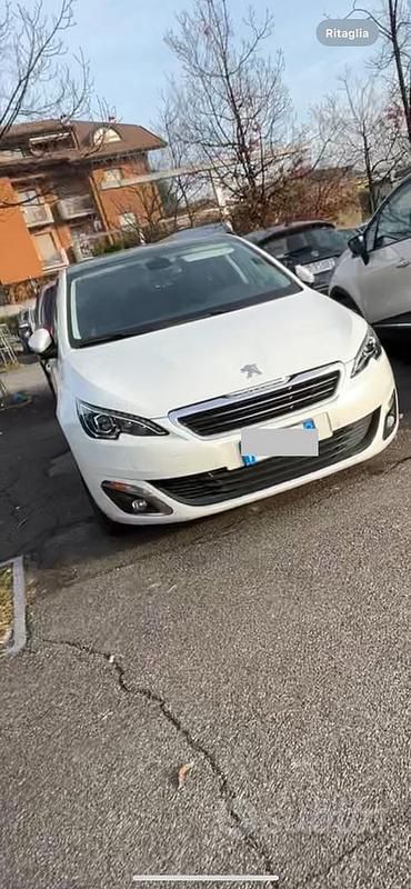 Usata Peugeot 308 2015 Bianco Berlina
