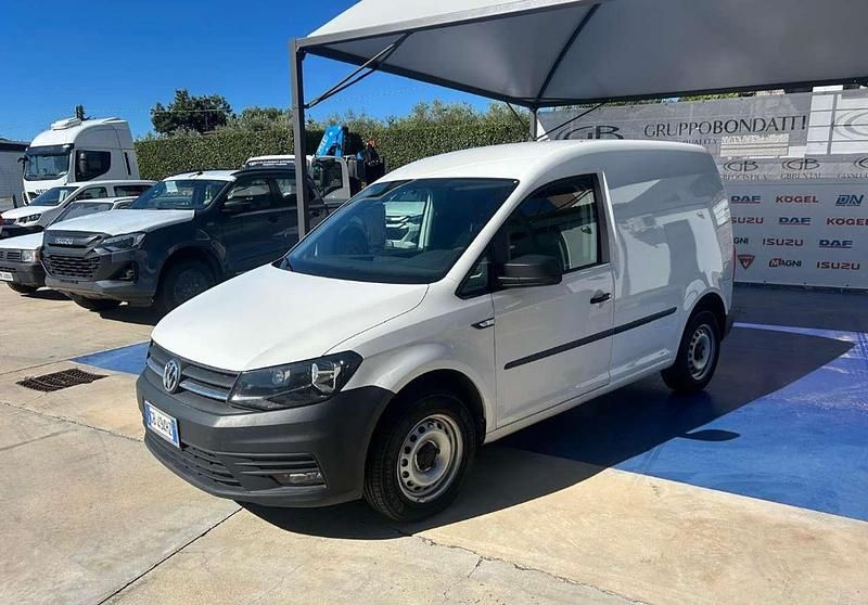 Usata VW Caddy Comfortline 102 CV (75 kW) 2020 Bianco Monovolume