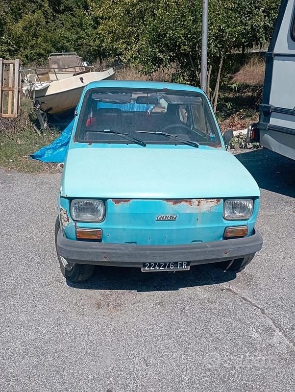 Usata Fiat 126 24 CV (17 kW) 1980 Blu Utilitaria