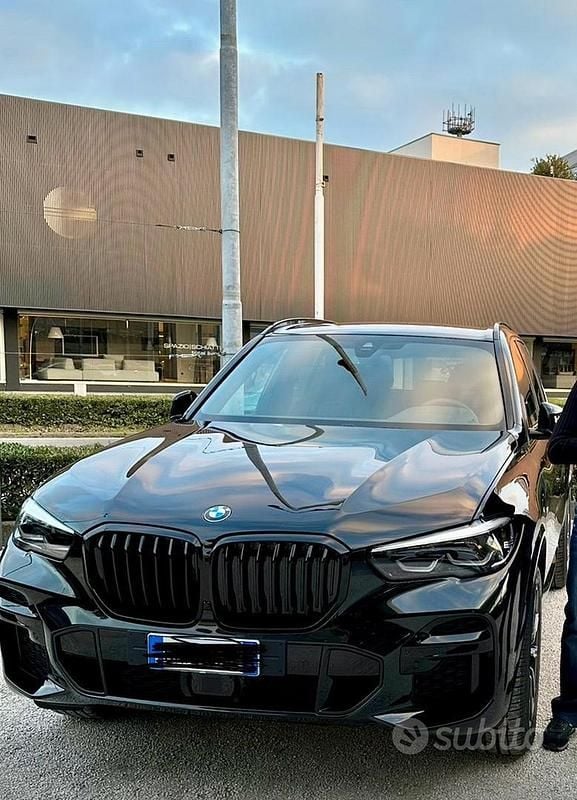 Usata BMW X5 M Sport 231 CV (169 kW) 2022 Nero SUV