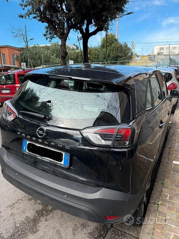 Usata Opel Crossland 83 CV (61 kW) 2021 Nero SUV