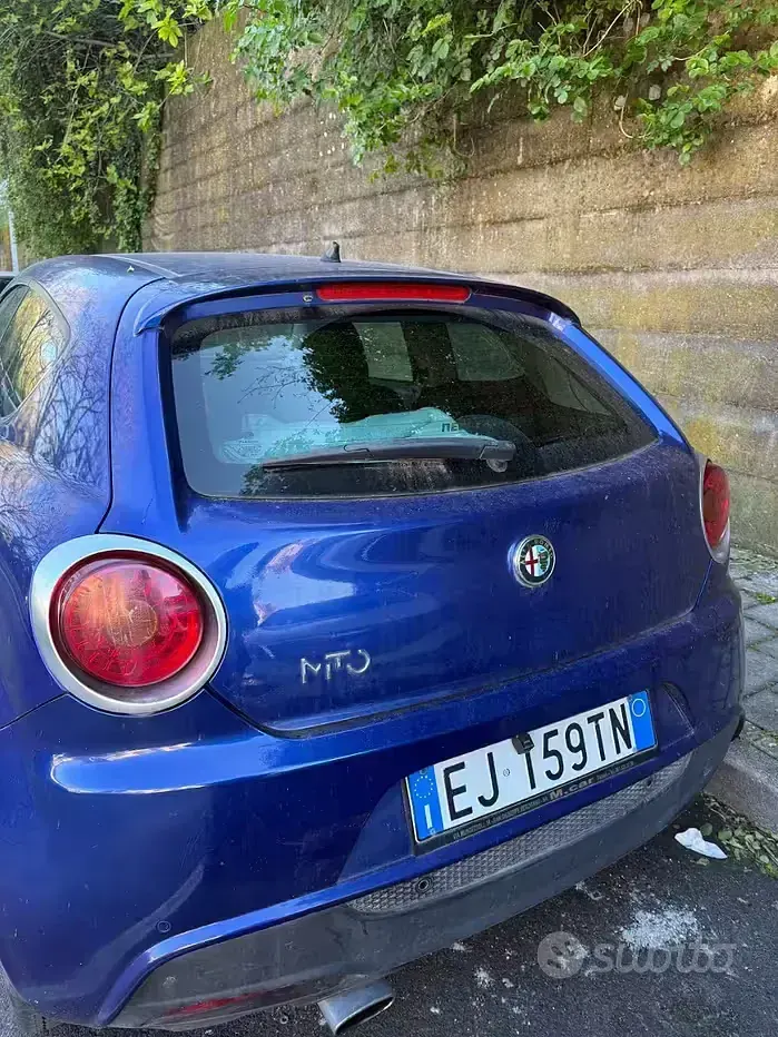 Usata Alfa Romeo MiTo 135 CV (99 kW) 2011 Bluazzurro Utilitaria