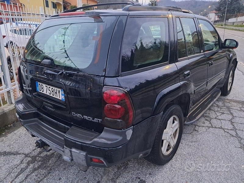 Usata Chevrolet TrailBlazer 273 CV (200 kW) 2003 Nero SUV