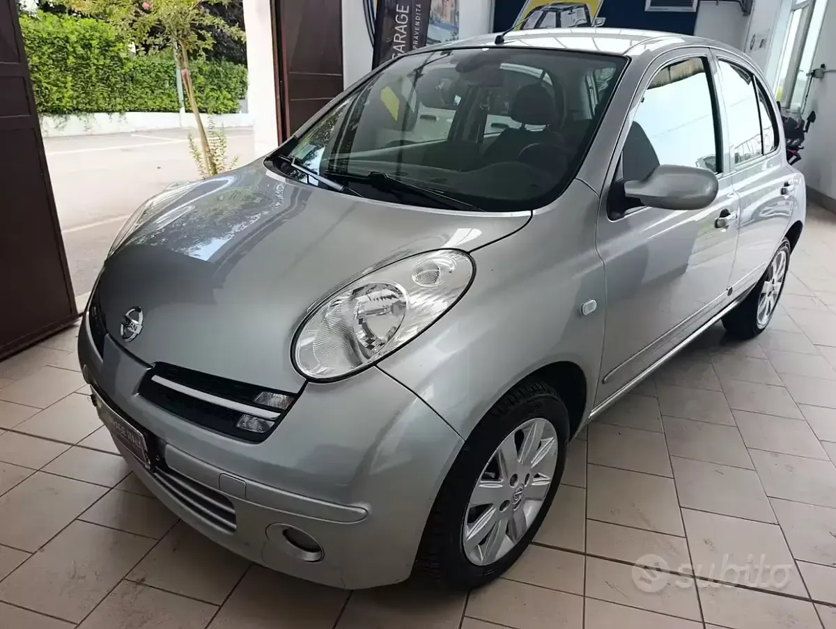 Usata Nissan Micra 80 CV (58 kW) 2007 Grigio Berlina