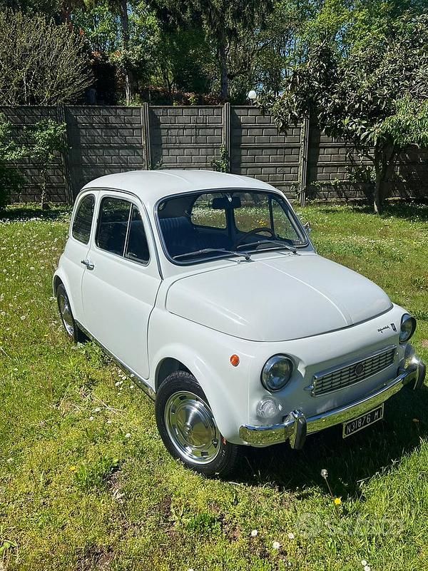 Usata Fiat 500 1970 Bianco Utilitaria