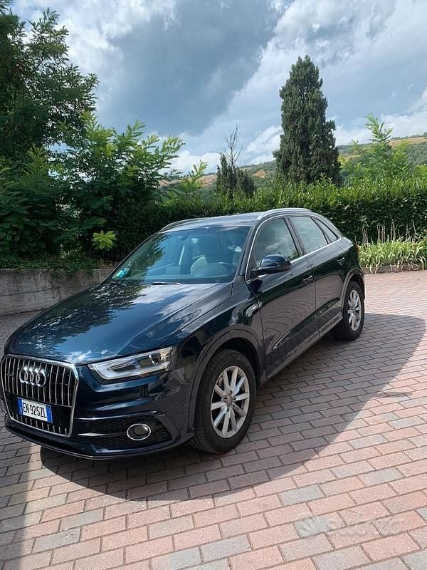 Usata Audi Q3 S-Line 140 CV (102 kW) 2012 Blu SUV