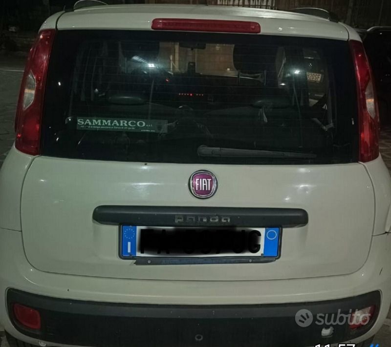 Usata Fiat Panda 85 CV (62 kW) 2015 Marrone Utilitaria