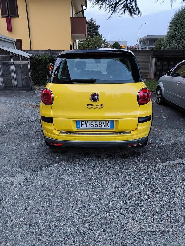 Usata Fiat 500L Cross 95 CV (69 kW) 2019 Giallo Monovolume