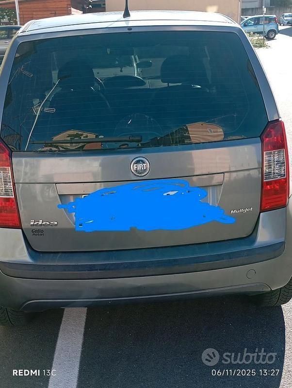 Usata Fiat Idea 75 CV (55 kW) 2003 Grigio Monovolume