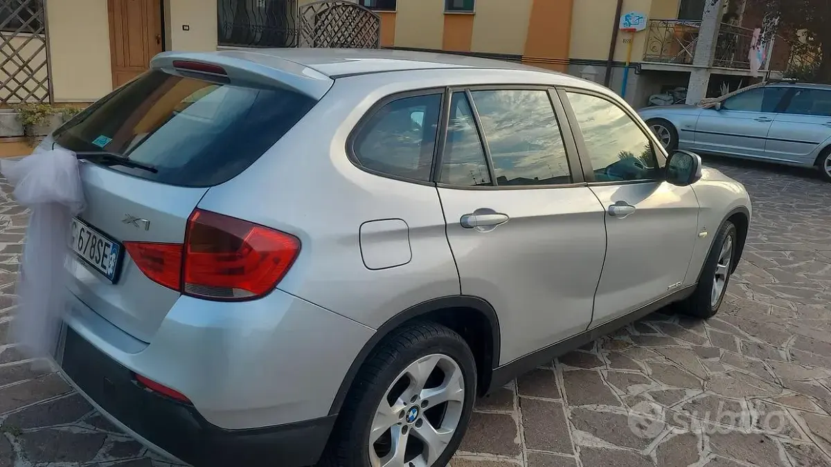 Usata BMW X1 Efficient Dynamics 177 CV (130 kW) 2011 Grigio SUV