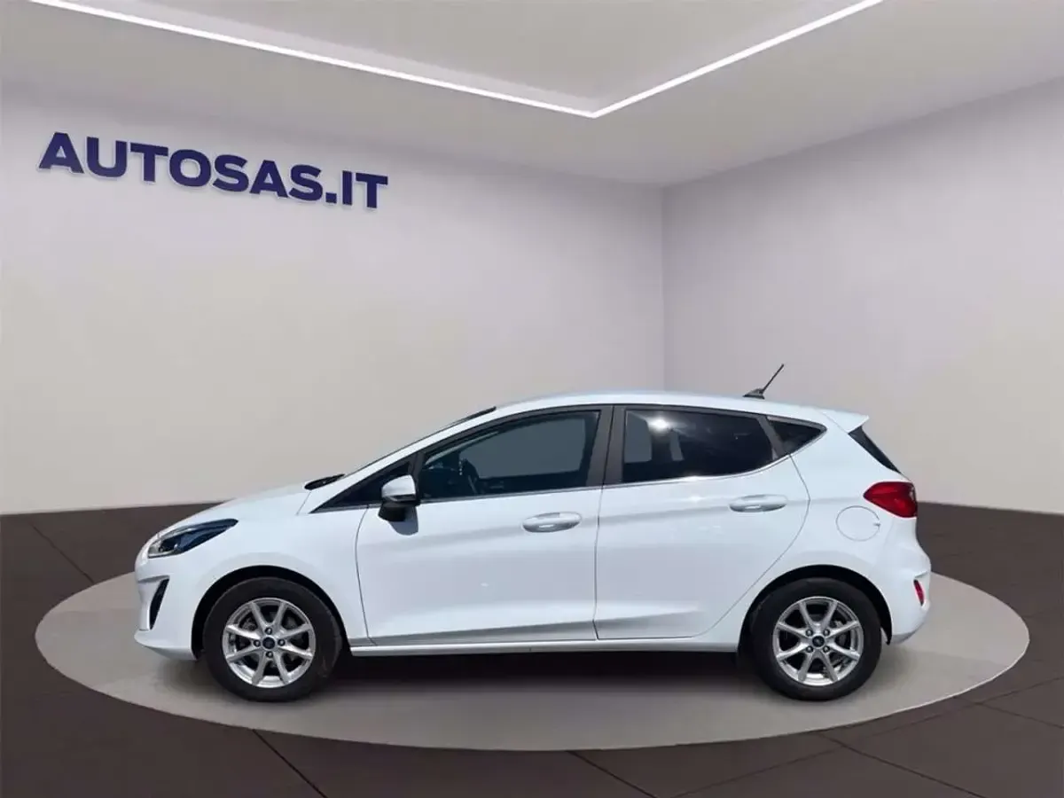 Usata Ford Fiesta Titanium 75 CV (55 kW) 2021 Bianco Utilitaria