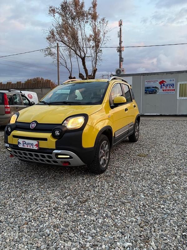 Usata Fiat Panda 4x4 S 95 CV (69 kW) 2018 Giallo Utilitaria