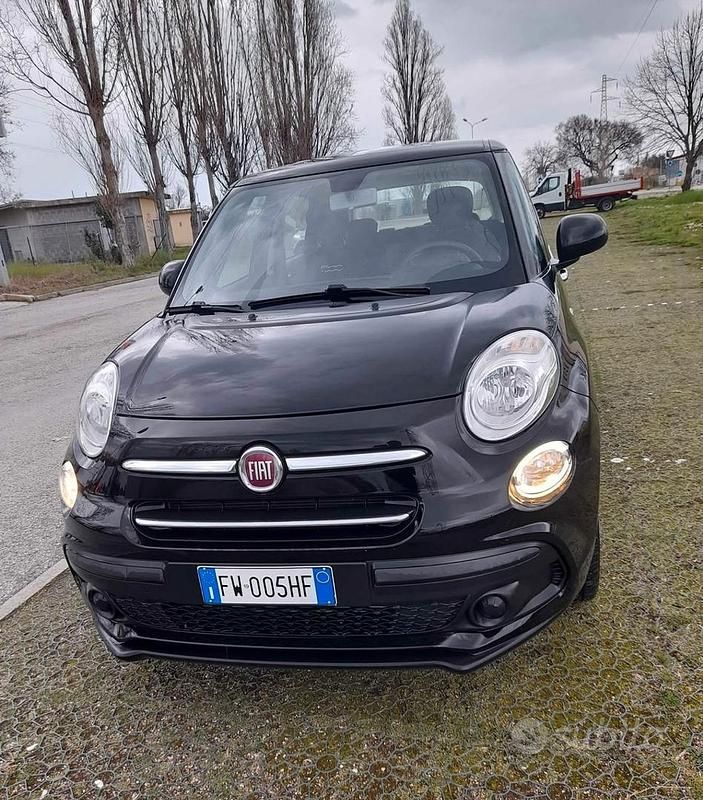 Usata Fiat 500L 85 CV (62 kW) 2019 Nero Monovolume