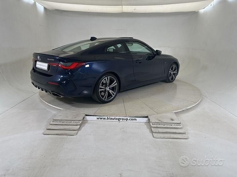 Usata BMW M440 M Sport 374 CV (275 kW) 2022 Blu Berlina