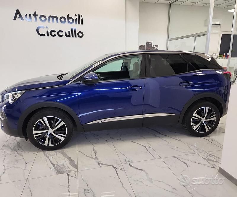Usata Peugeot 3008 Allure 131 CV (96 kW) 2020 Blu SUV