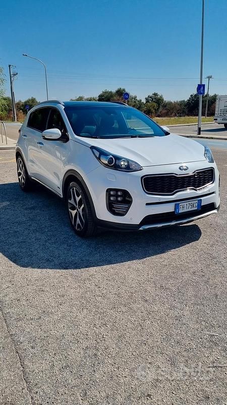 Usata Kia Sportage GT-Line 185 CV (136 kW) 2017 Bianco SUV