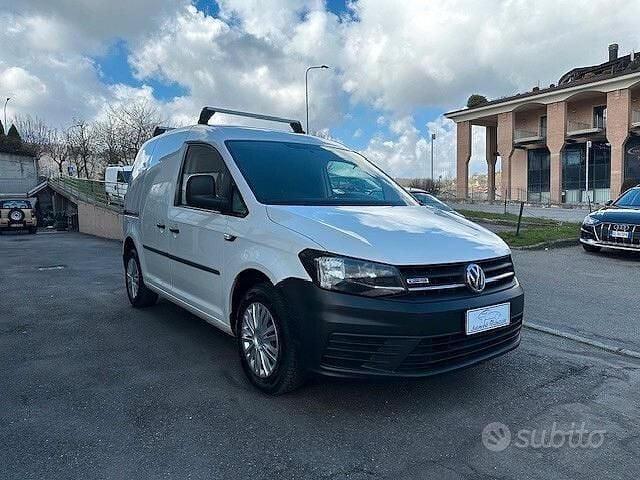 Usata VW Caddy 110 CV (80 kW) 2015 Bianco Monovolume