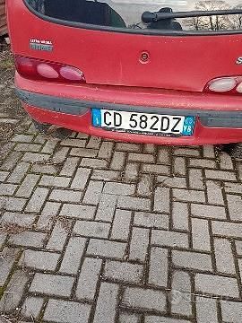 Usata Fiat 600 2002 Rosso Berlina