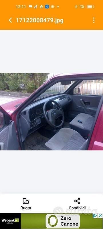 Usata Ford Orion 73 CV (53 kW) 1989 Rosso Berlina