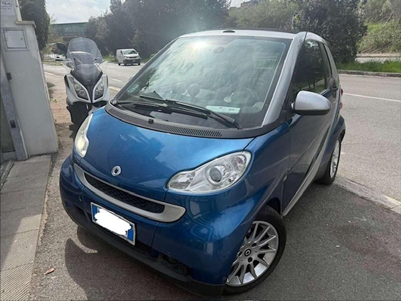 Usata Smart ForTwo Cabrio Passion 71 CV (52 kW) 2009 Blu/azzurro Cabrio