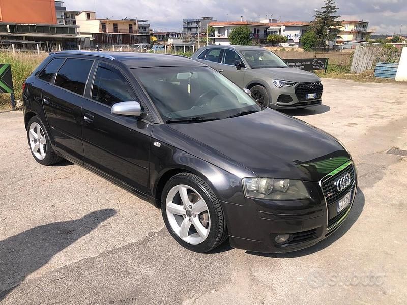 Usata Audi A3 Attraction 140 CV (102 kW) 2005 Nero Utilitaria