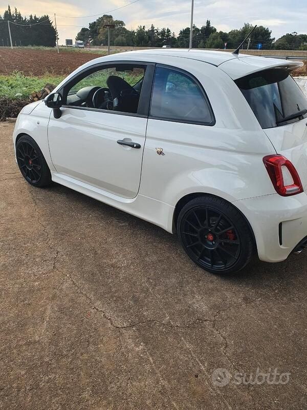 Usata Abarth 500 160 CV (117 kW) 2008 Bianco Utilitaria