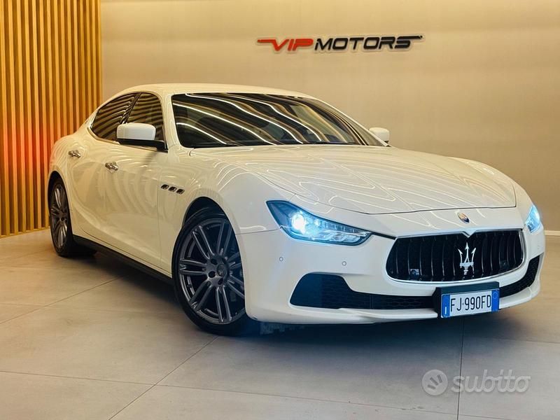 Bianco Usata 2014 Maserati Ghibli Coupé | 21.000 € (Ottimo prezzo) - Immagine 1/4