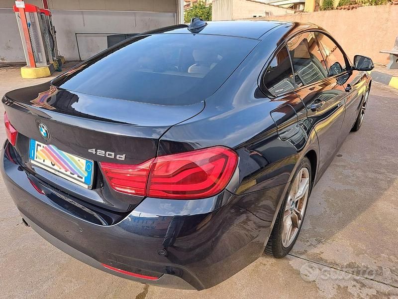 Usata BMW 420 Coupé M Sport 190 CV (139 kW) 2018 Blu Coupé