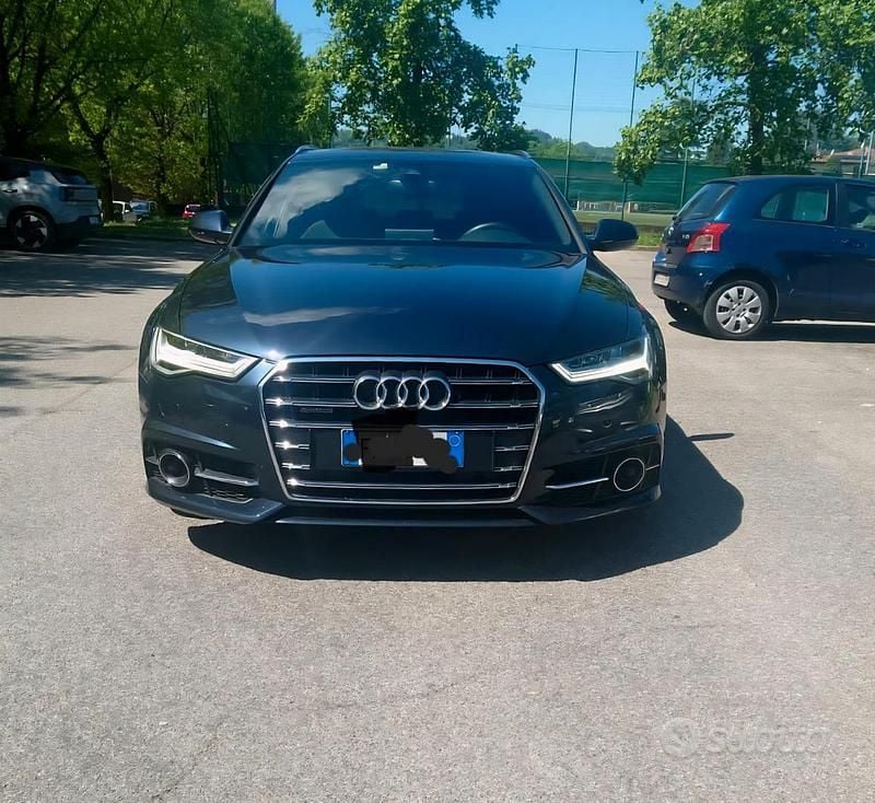 Usata Audi A6 Business 136 CV (100 kW) 2018 Blu Station wagon