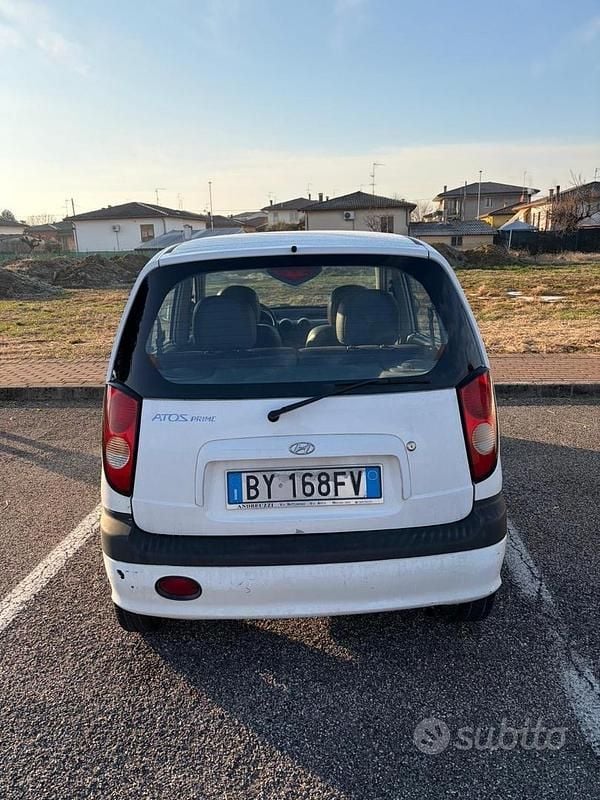 Usata Hyundai Atos 2002 Bianco Utilitaria