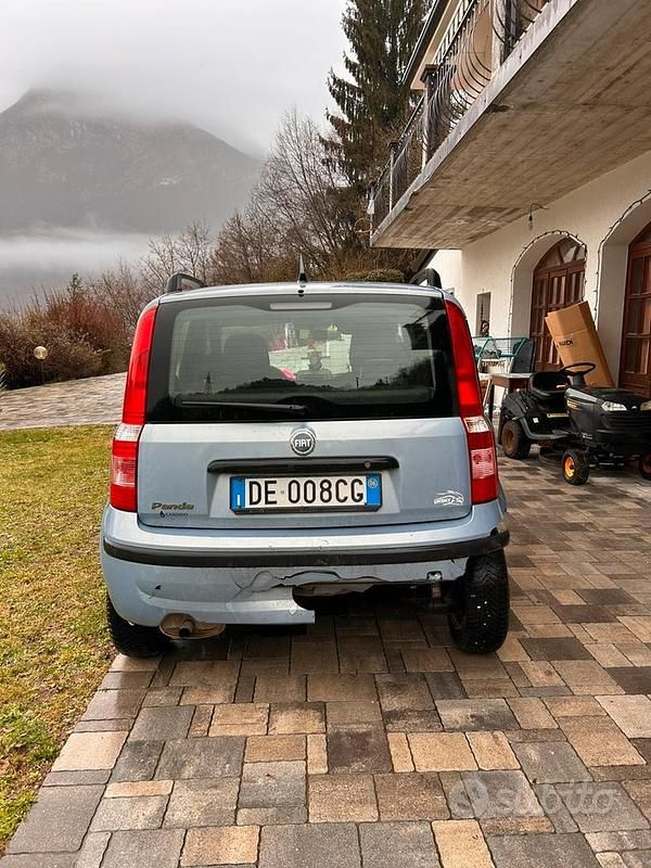 Usata Fiat Panda 60 CV (44 kW) 2006 Blu Utilitaria