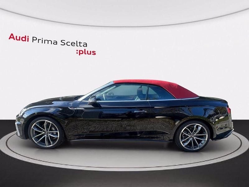 Nuova Audi A5 S-Line 204 CV (150 kW) 2025 Nero mito metalizzato Cabrio