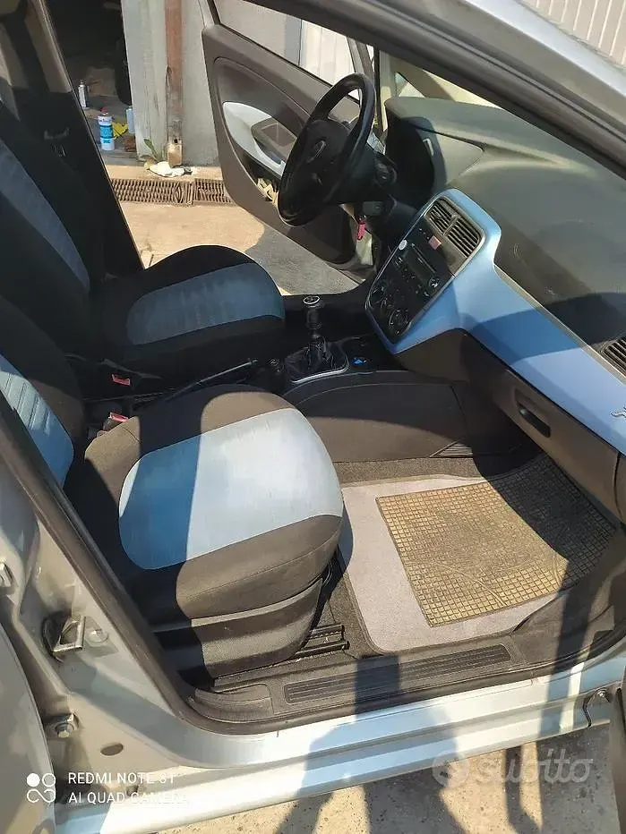 Usata Fiat Grande Punto 65 CV (47 kW) 2010 Grigio Utilitaria