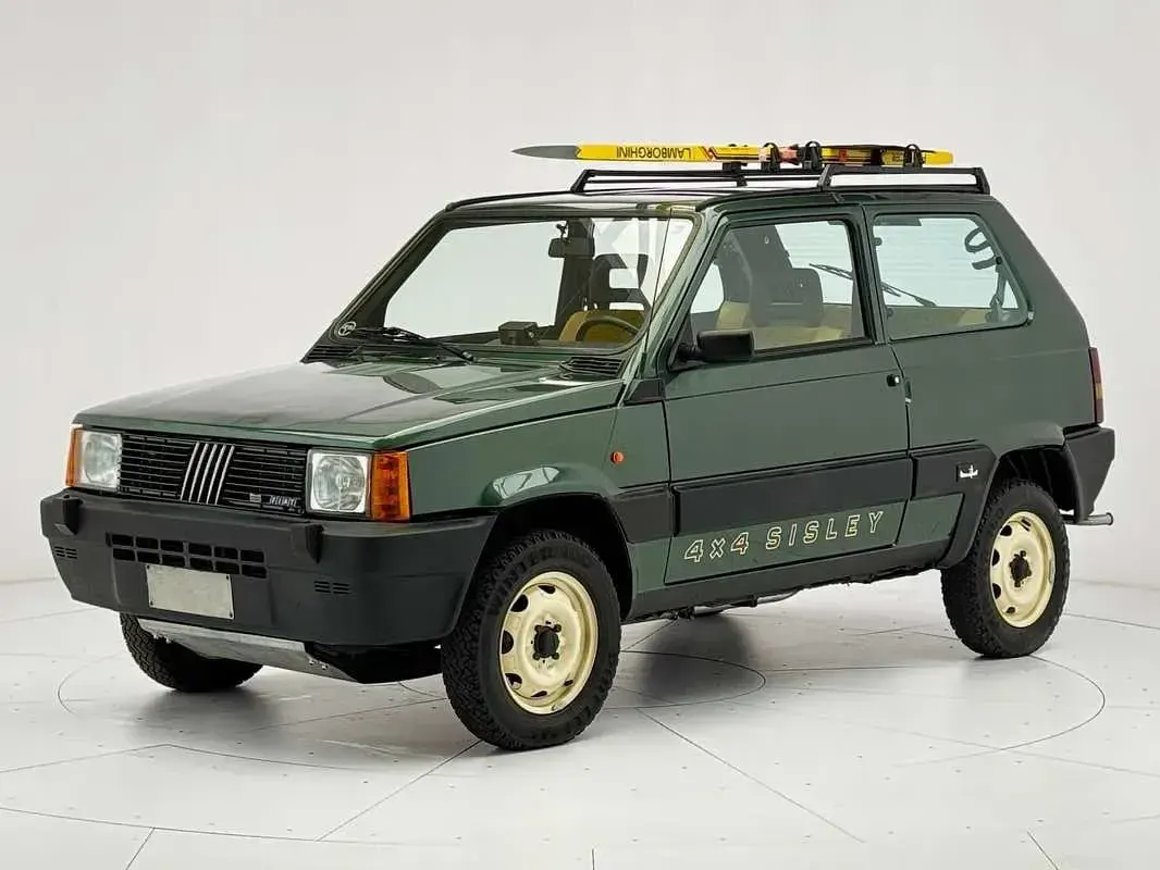 Usata Fiat Panda 4x4 50 CV (36 kW) 1987 Verde Utilitaria