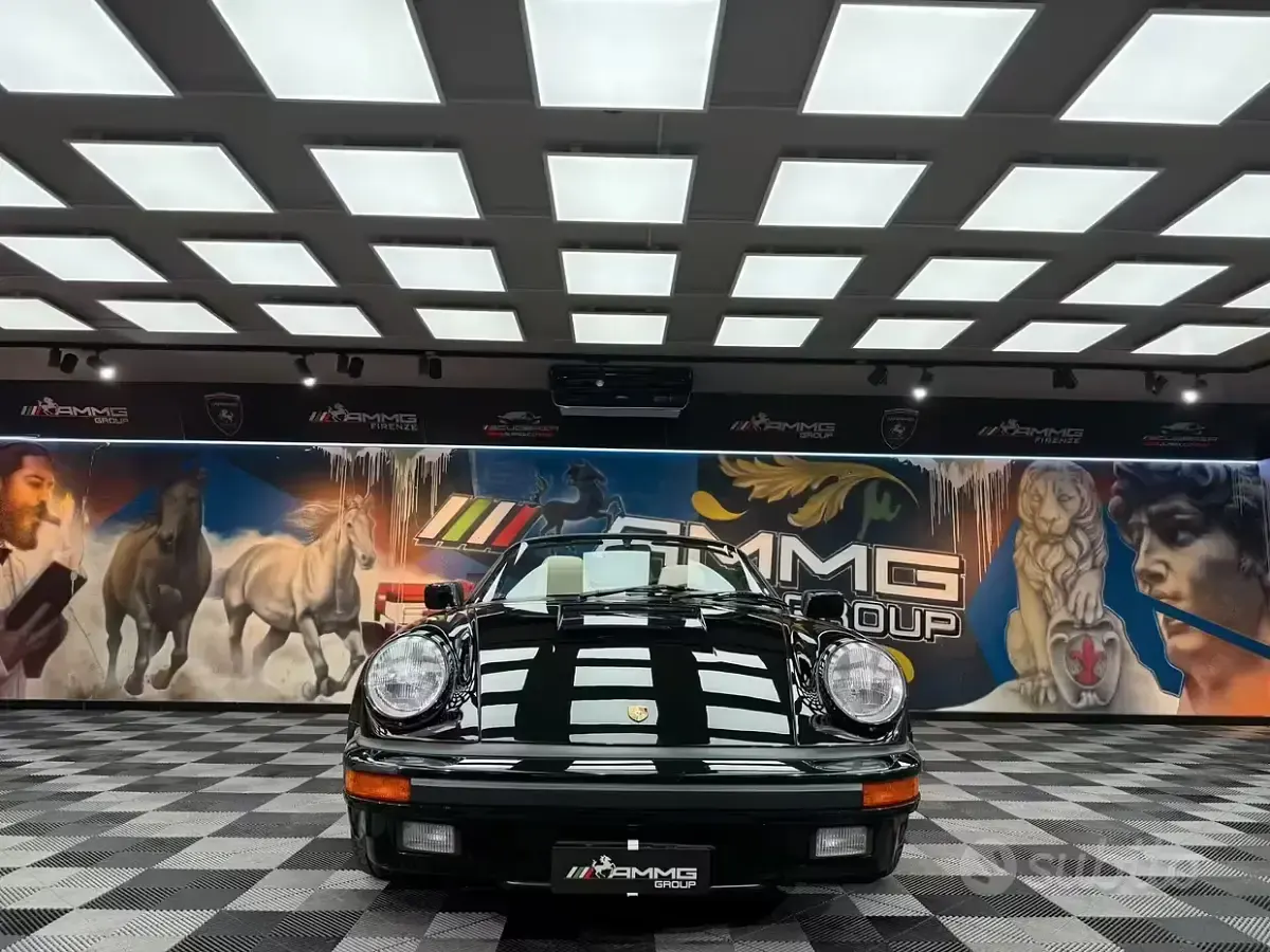 Usata Porsche 911 Speedster 231 CV (169 kW) 1992 Nero Cabrio
