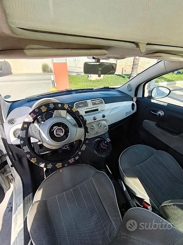 Usata Fiat 500 2011 Bianco