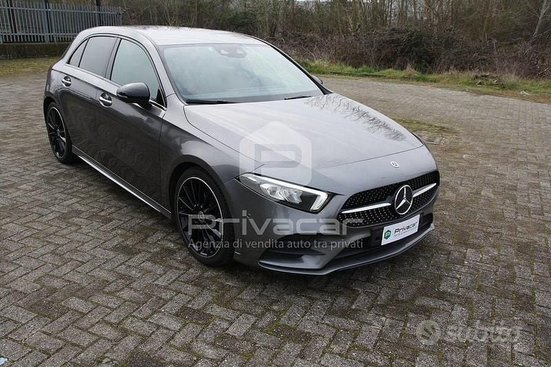 Usata Mercedes A180 Premium 116 CV (85 kW) 2020 Grigio Utilitaria