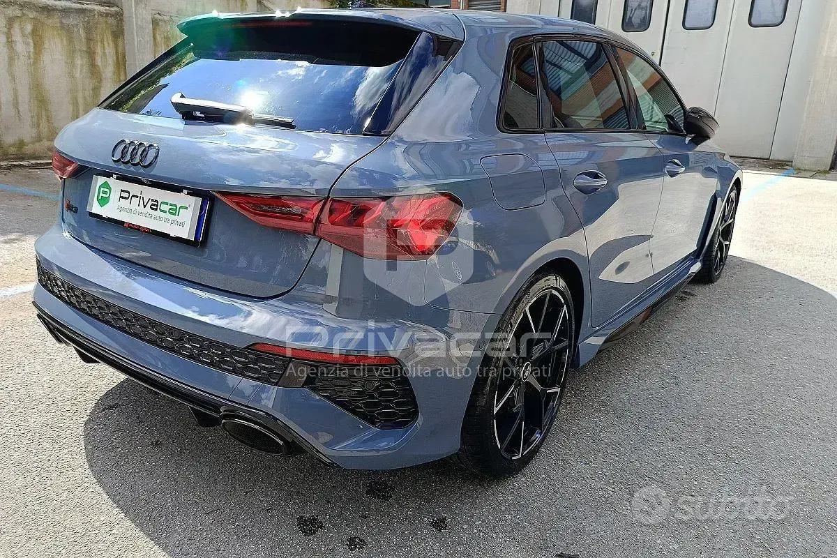 Usata Audi RS3 Premium 400 CV (294 kW) 2022 Grigio Berlina