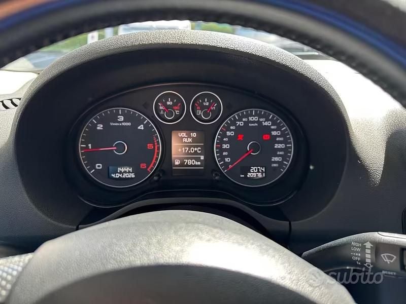 Usata Audi A3 140 CV (102 kW) 2012 Nero Utilitaria