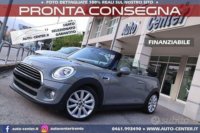 Usata Mini Cooper Cabriolet 136 CV (100 kW) 2018 Grigio Cabrio
