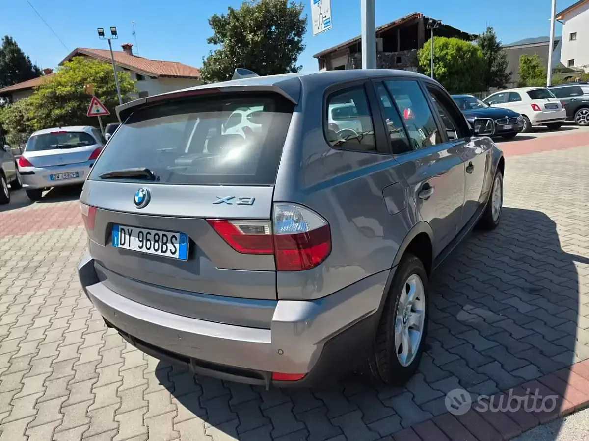 Usata BMW X3 Sport Line 177 CV (130 kW) 2009 Grigio SUV