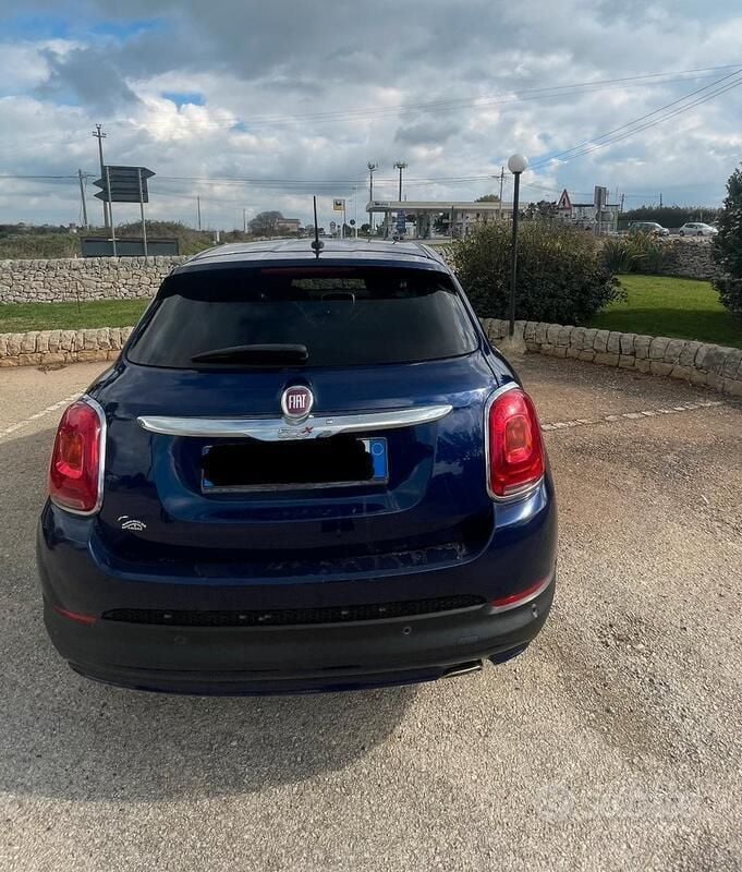 Usata Fiat 500X 120 CV (88 kW) 2018 Blu SUV