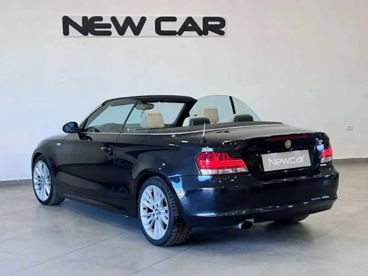 Usata BMW 120 Cabriolet 177 CV (130 kW) 2008 Nero Cabrio